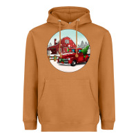 Meerkat Christmas farm Christmas Heavyweight Hoodie - BarkalooDesign