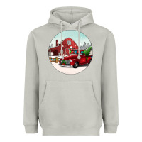 Moon Dust Christmas farm Christmas Heavyweight Hoodie - BarkalooDesign