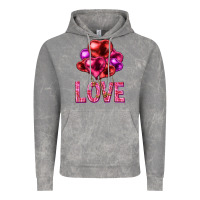 Cloud Rock Love heart balloons Valentine's Day Vintage Hoodie - HowdyJamesFarm