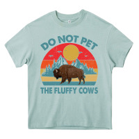Do Not Pet The Fluffy Cows Vintage Heavy Core Tee | Teevron