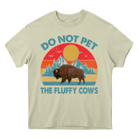 Mossy Do Not Pet The Fluffy Cows Vintage Heavy Core Tee - trangStudio