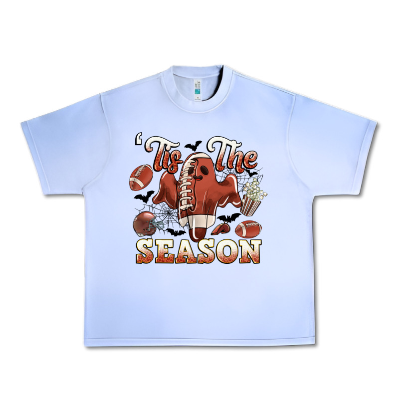 Tis The Season Football Halloween Urban Heavy Tee by CowGirlArtShop | Teevron