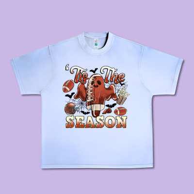Tis The Season Football Halloween Urban Heavy Tee Designed By Cowgirlartshop