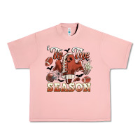 Salmon tis the season football halloween Urban Heavy Tee - CowGirlArtShop