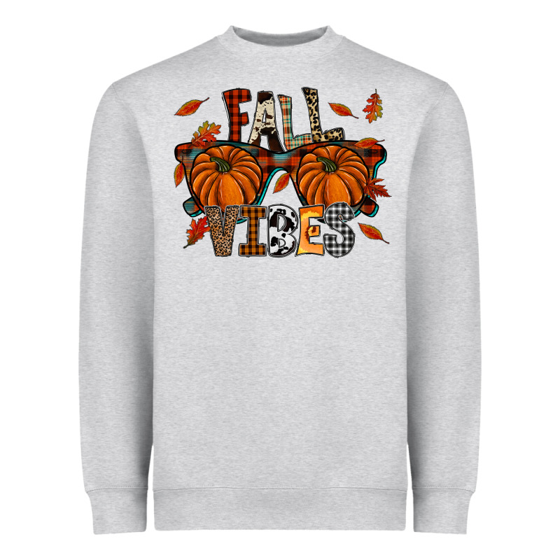 Autumn Style With Pumpkins Heavyweight Sweatshirt by CowhideDigitalArt | Teevron