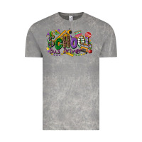 Cloud Rock school bus driver mardi gras Vintage Tee - CowGirlArtShop