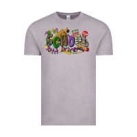 Vintage Zinc school bus driver mardi gras Vintage Tee - CowGirlArtShop