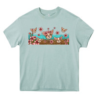 Arona floral chihuahua dogs Heavy Core Tee - Jasminsmagicworld