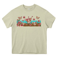 Mossy floral chihuahua dogs Heavy Core Tee - Jasminsmagicworld