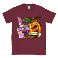 Burgundy Sorta sweet sorta spooky Classic Tee - NancyCooperArtShop