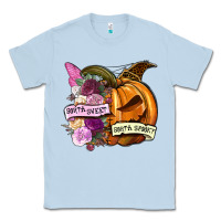Dusty Blue Sorta sweet sorta spooky Classic Tee - NancyCooperArtShop