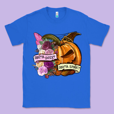 Sorta Sweet Sorta Spooky Classic Tee Designed By Nancycooperartshop