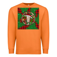 Carrot Christmas bull skull Premium Sweatshirt - BarkalooDesign
