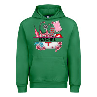 Emerald costom name nurse hat and elements Urban Hoodie - AdoDesignShop