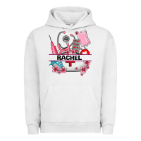 Pigment Lunar Rock costom name nurse hat and elements Urban Hoodie - AdoDesignShop