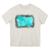 Cream gemstone leopard background Heavy Core Tee - JahusDesignShop