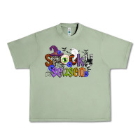 Oil Green spooky season Urban Heavy Tee - CowGirlArtShop