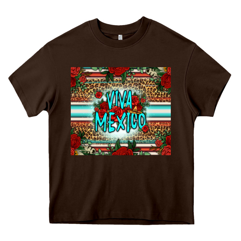 Viva Mexico Long Live Mexico Heavy Core Tee by Jasminsmagicworld | Teevron