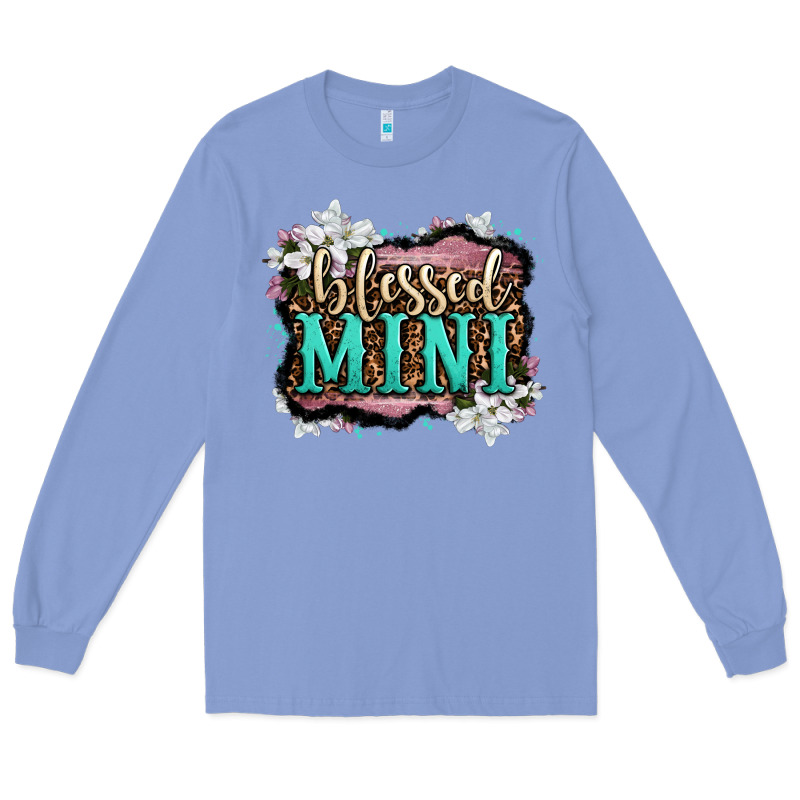 Blessed Mini Long Sleeve Tee by OliviaCreatesArt | Teevron