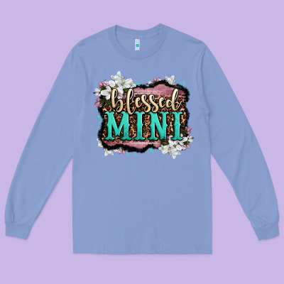 Blessed Mini Long Sleeve Tee Designed By Oliviacreatesart