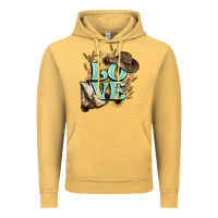 Love Boots Hat Western Cowboy Vintage Hoodie | Teevron