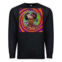 Black halloween african girl Premium Sweatshirt - BarkalooDesign