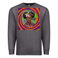 Charcoal Heather halloween african girl Premium Sweatshirt - BarkalooDesign