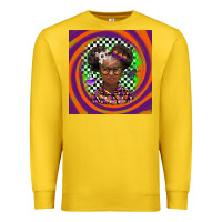 Lemon halloween african girl Premium Sweatshirt - BarkalooDesign