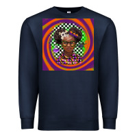Navy halloween african girl Premium Sweatshirt - BarkalooDesign