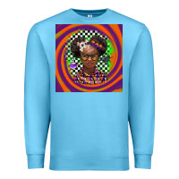 Ocean Blue halloween african girl Premium Sweatshirt - BarkalooDesign