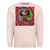 Pale Pink halloween african girl Premium Sweatshirt - BarkalooDesign