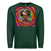 Sports Green halloween african girl Premium Sweatshirt - BarkalooDesign
