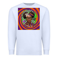 White halloween african girl Premium Sweatshirt - BarkalooDesign