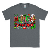 Charcoal Heather christmas medical assistant Classic Tee - texasbilliewilder
