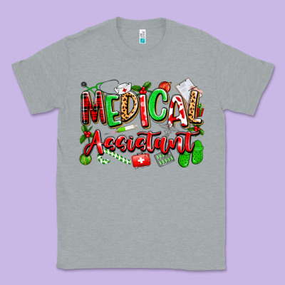 Christmas Medical Assistant Classic Tee Designed By Texasbilliewilder