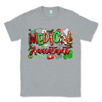 Heather Grey christmas medical assistant Classic Tee - texasbilliewilder