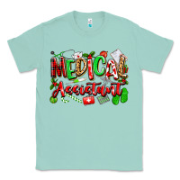 Seafoam christmas medical assistant Classic Tee - texasbilliewilder