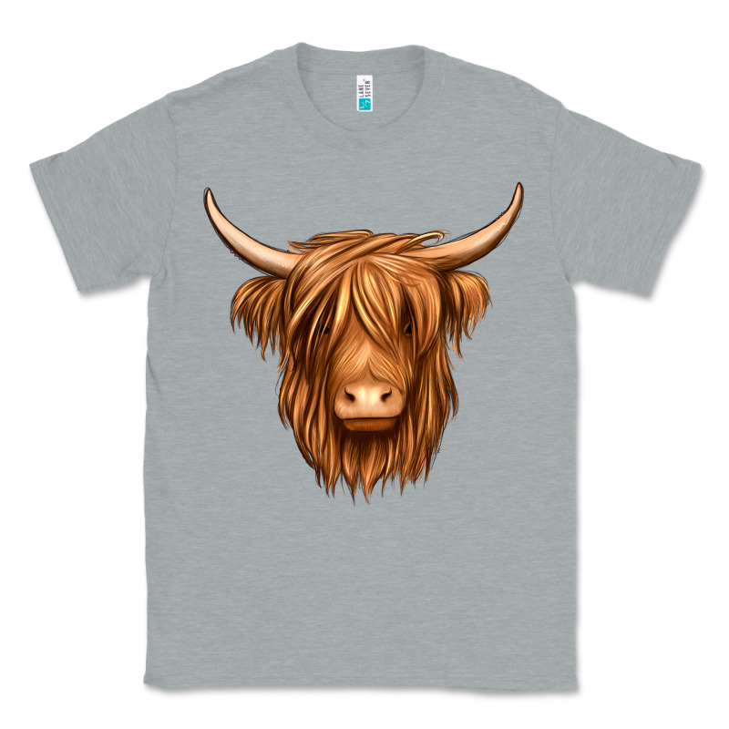 Long Haired Cow Classic Tee by Jasminsmagicworld | Teevron