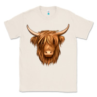 Natural long haired cow Classic Tee - Jasminsmagicworld