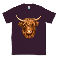 Plum long haired cow Classic Tee - Jasminsmagicworld