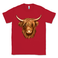 Red long haired cow Classic Tee - Jasminsmagicworld