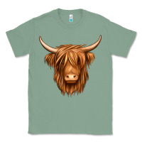 Sage long haired cow Classic Tee - Jasminsmagicworld