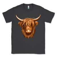 Smoke long haired cow Classic Tee - Jasminsmagicworld