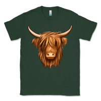 Sports Green long haired cow Classic Tee - Jasminsmagicworld