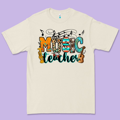 Music Teacher Premium Tee Designed By Ranaportraitstore