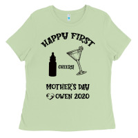 Matcha Happy Fırst Cheers Mother's Day Owen 2020 Ladies Tee - Bettercallsaul