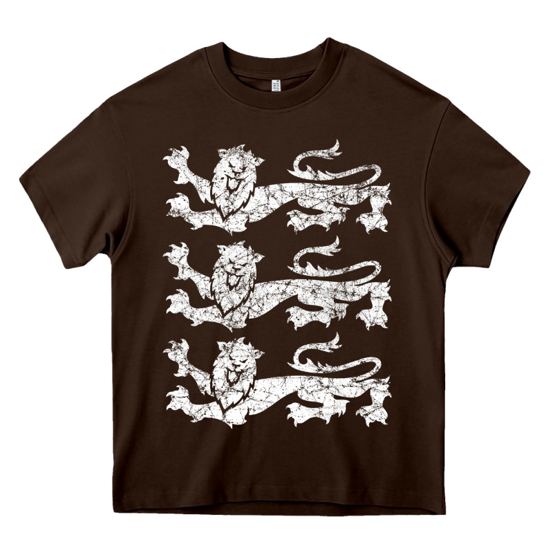 Retro Three England Lions Vintage Souvenir Heavy Core Tee by trangStudio | Teevron