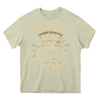 Mossy Retro Vintage American Motorcycle Indian for Old Biker Heavy Core Tee - trangStudio