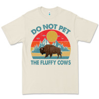 Bone Do Not Pet The Fluffy Cows Vintage Premium Tee - trangStudio