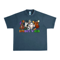 Midnight Navy spooky vibes sports ghosts Urban Heavy Tee - CowGirlArtShop